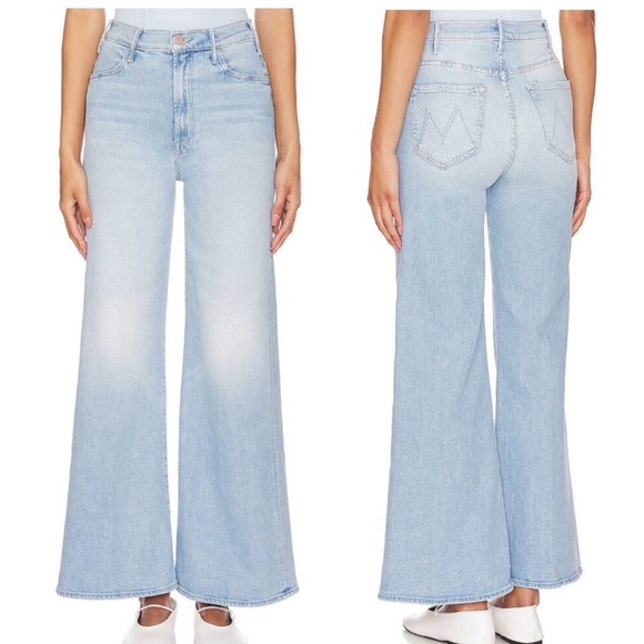 MOTHER Denim - MOTHER  The Hustler Roller Flood in Cherie Cherie size 30 GUC